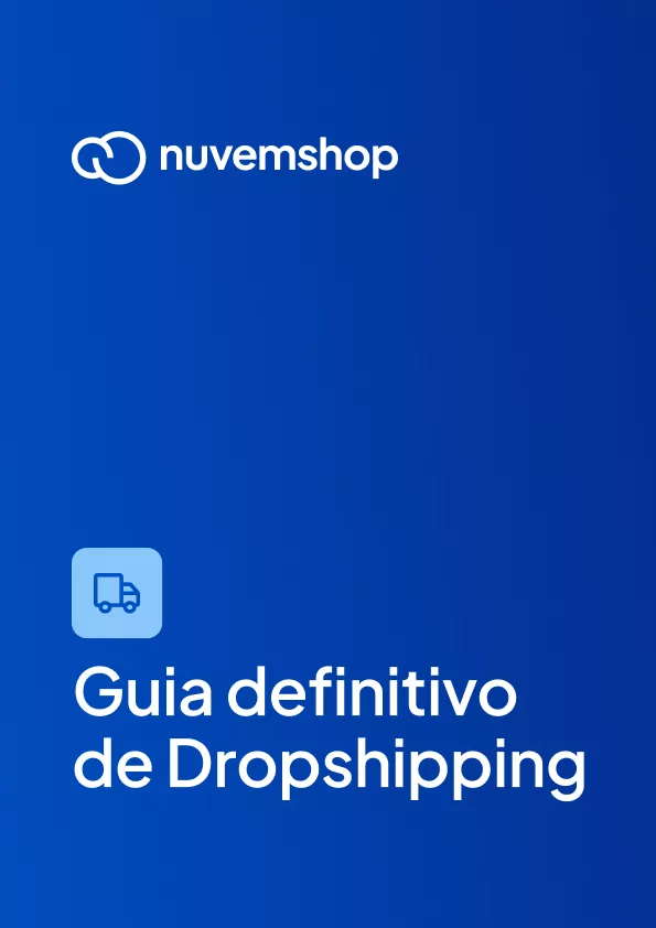 Capa do e-book Como fazer dropshipping.